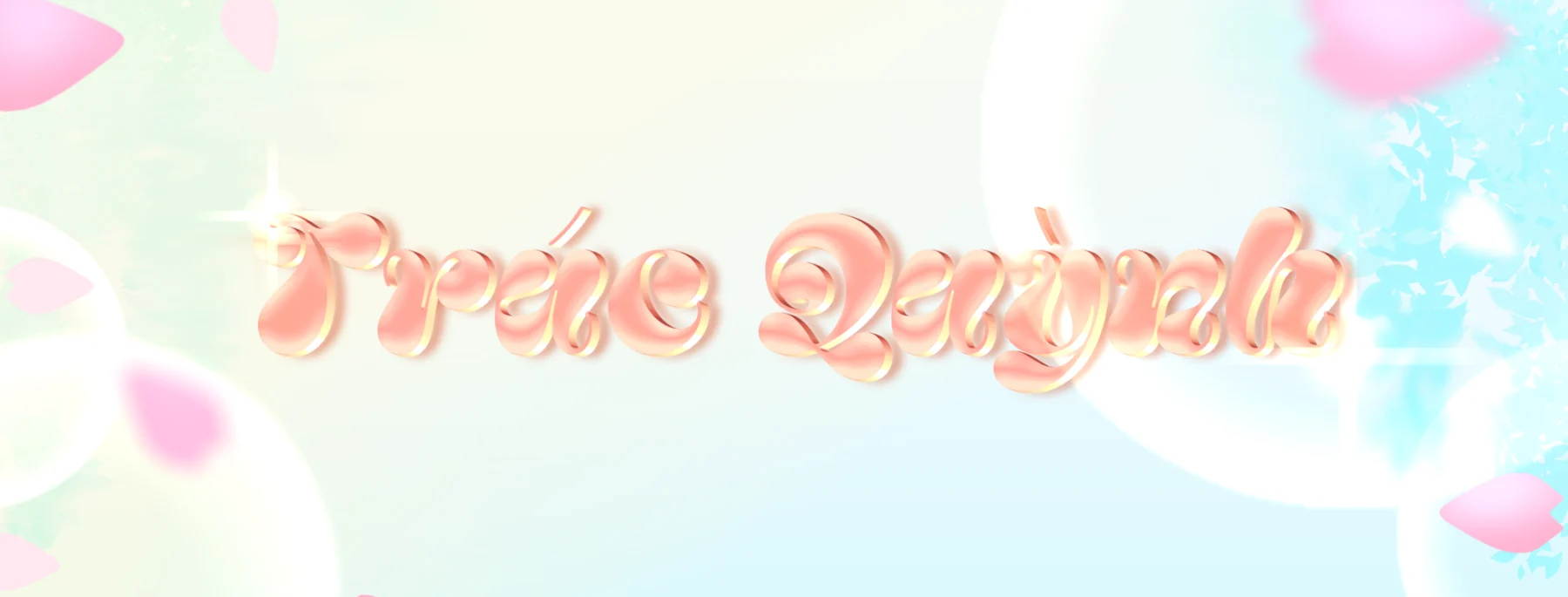 Pastel lettering study
