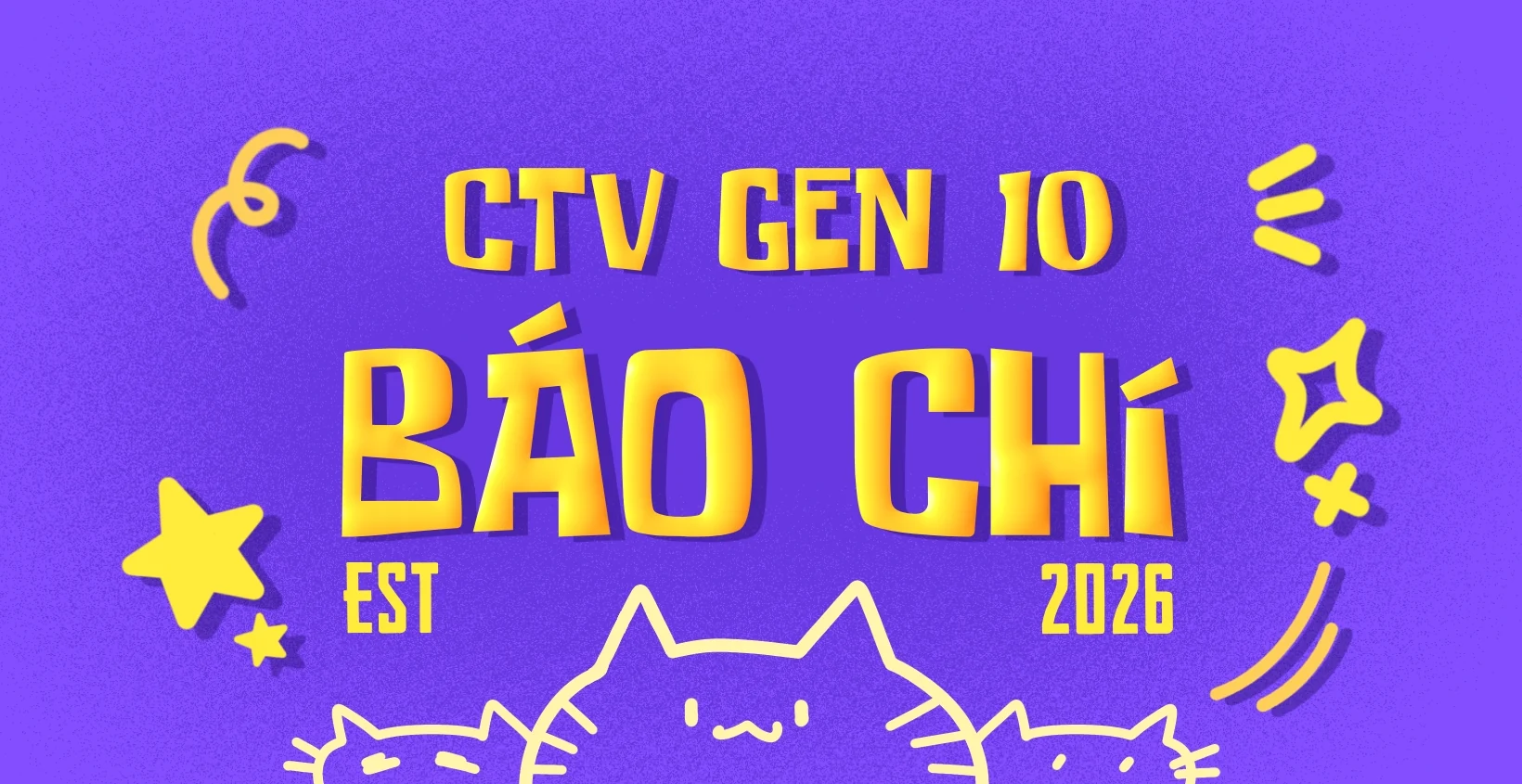 Báo Chí Gen 10 horizontal identity