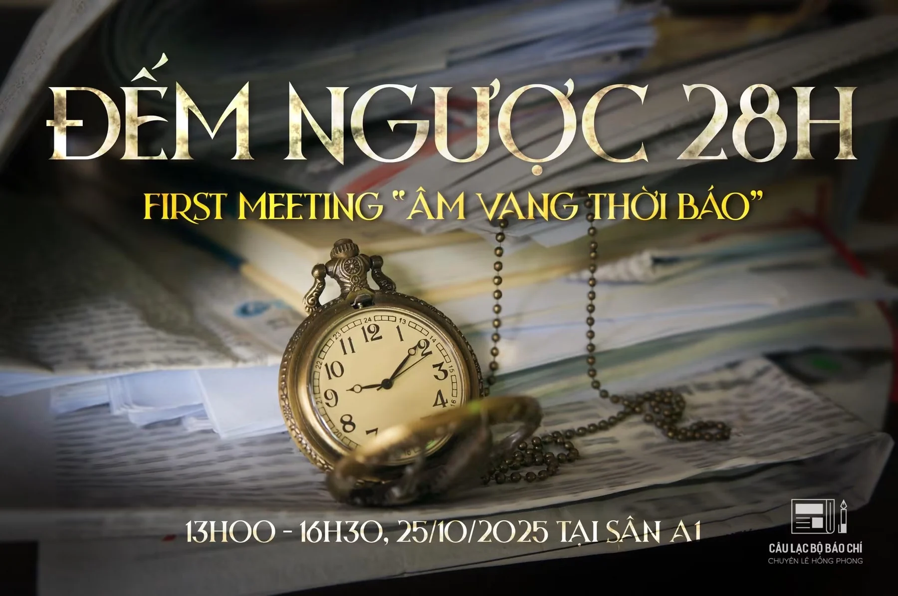 Âm Vang Thời Báo countdown visual